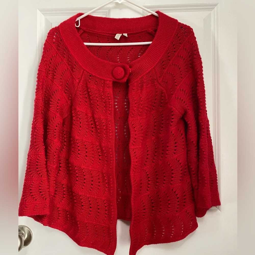 Madison Cardigan Sweater Sz Medium